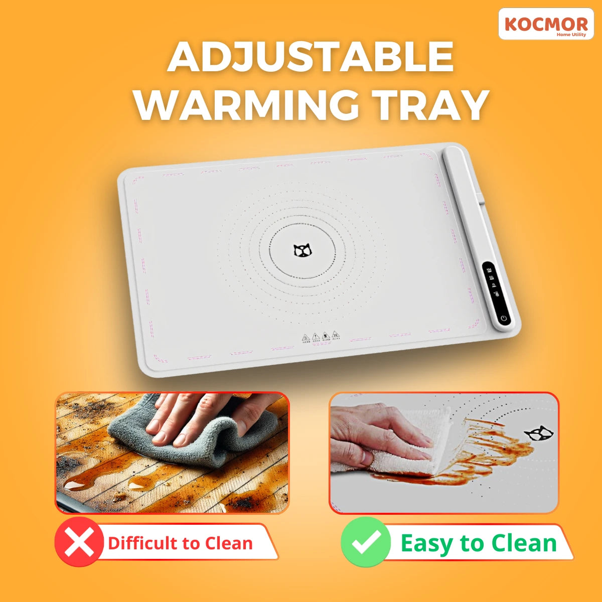 Adjustable Warming Tray