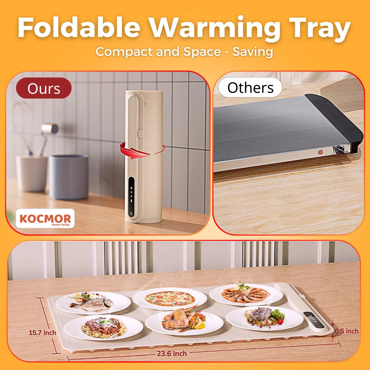 Adjustable Warming Tray