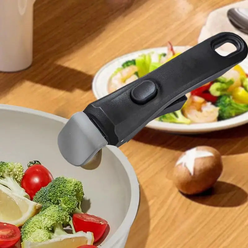 Removable Ergonomic Frying Pan Handle